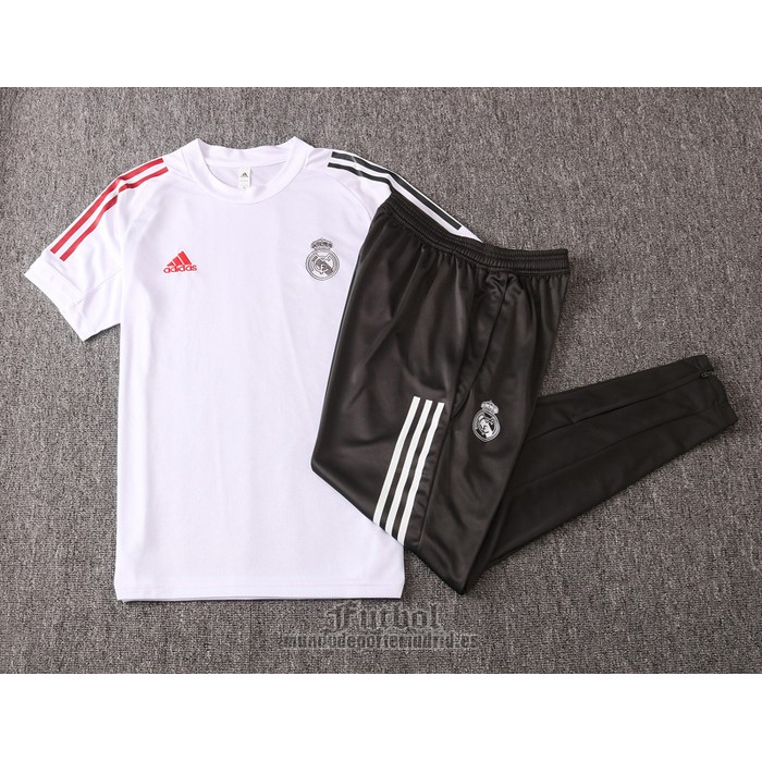 Chandal del Real Madrid Manga Corta 2020-2021 Blanco